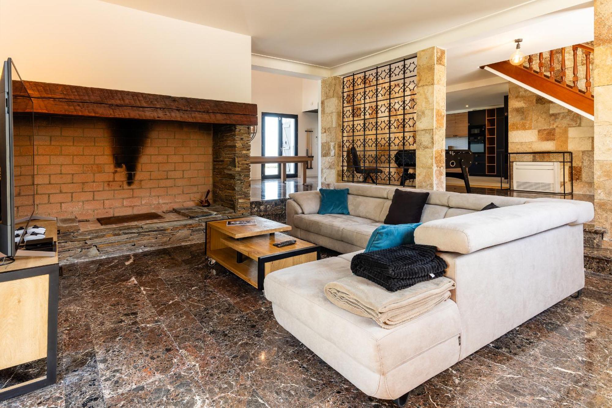 فيلا Mas Sureda - Evasion Luxueuse Avec Vue Panoramique أرجيليه- سور- مير المظهر الخارجي الصورة